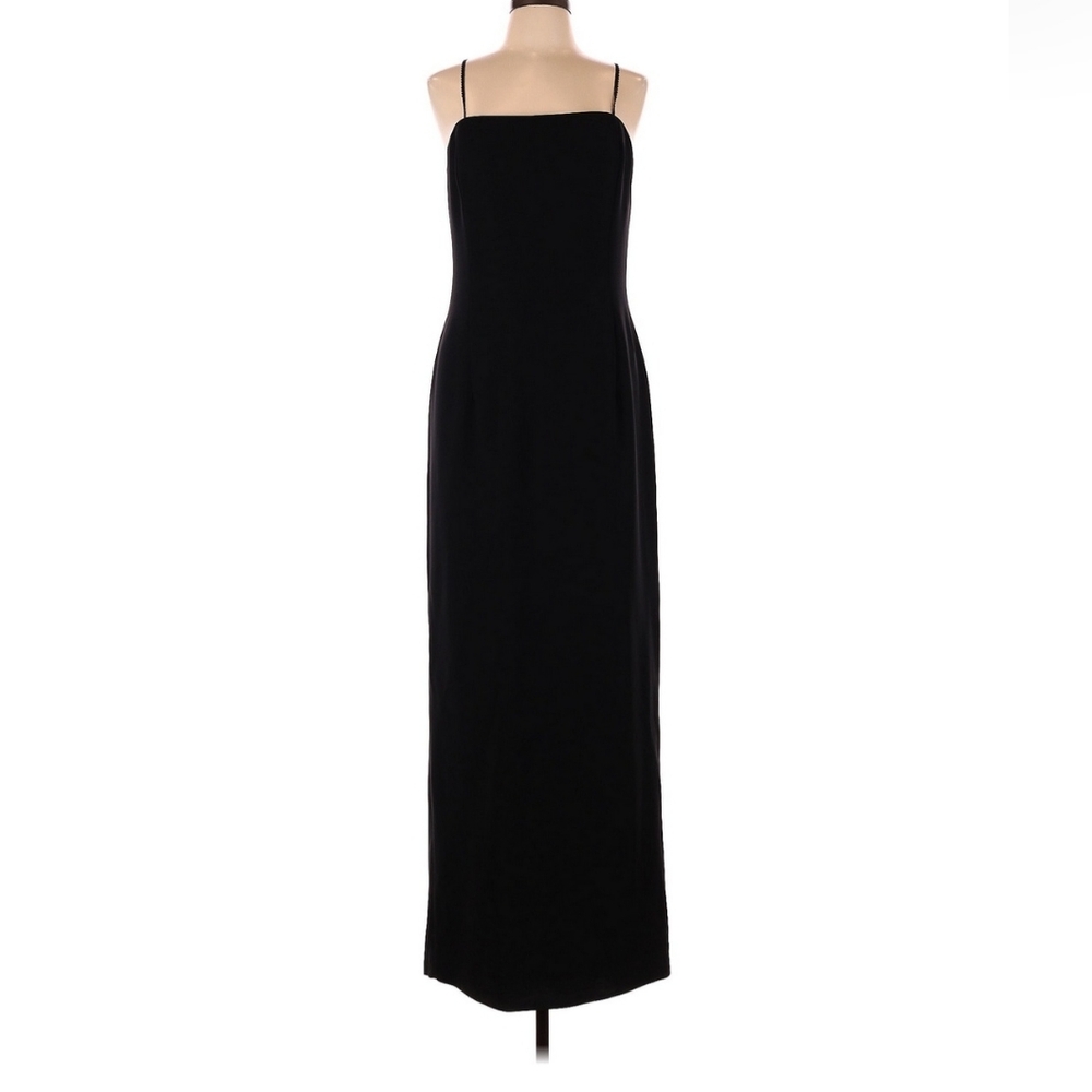 Chetta B Strapless Black Gown